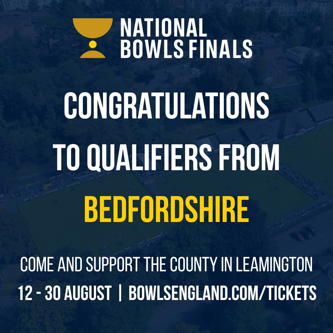 Well Done To Everyone Representing Bedfordshire At The 2026 National Bowls Final...