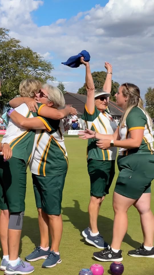 What A Wonderful Moment For The Poole Park Women’s Fours From Dorset Beautiful ...