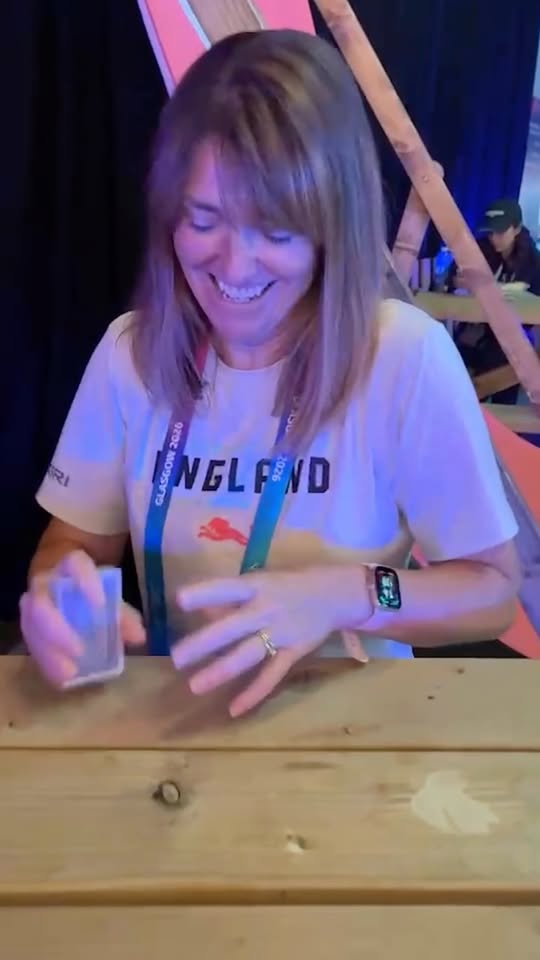 Women’s Pairs Gold Medallist Amy Pharaoh Persuaded Us To Play Cards Can You Gue...
