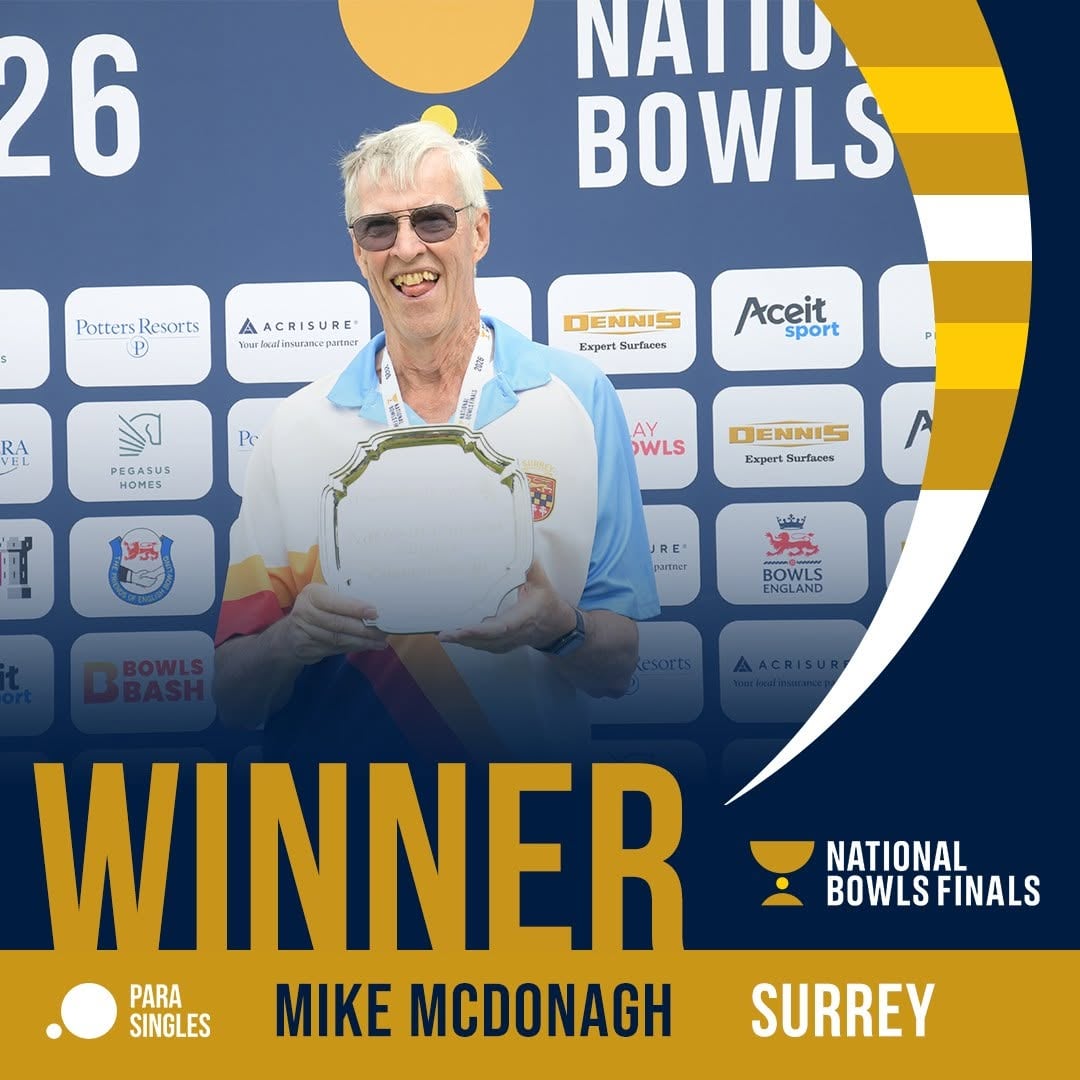 Your Para Singles Champion Congratulations To Mike Mcdonagh, Surrey! #nbf2026...