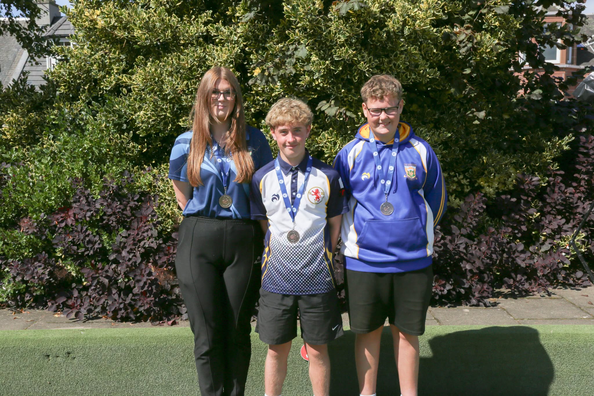 Youth Triples Bronze Medallists! Congratulations To Our Two Bronze-Medal Teams...