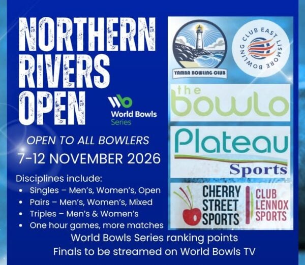 2⃣ Two weeks to go before entries close for the NORTHERN RIVERS OPEN on t…