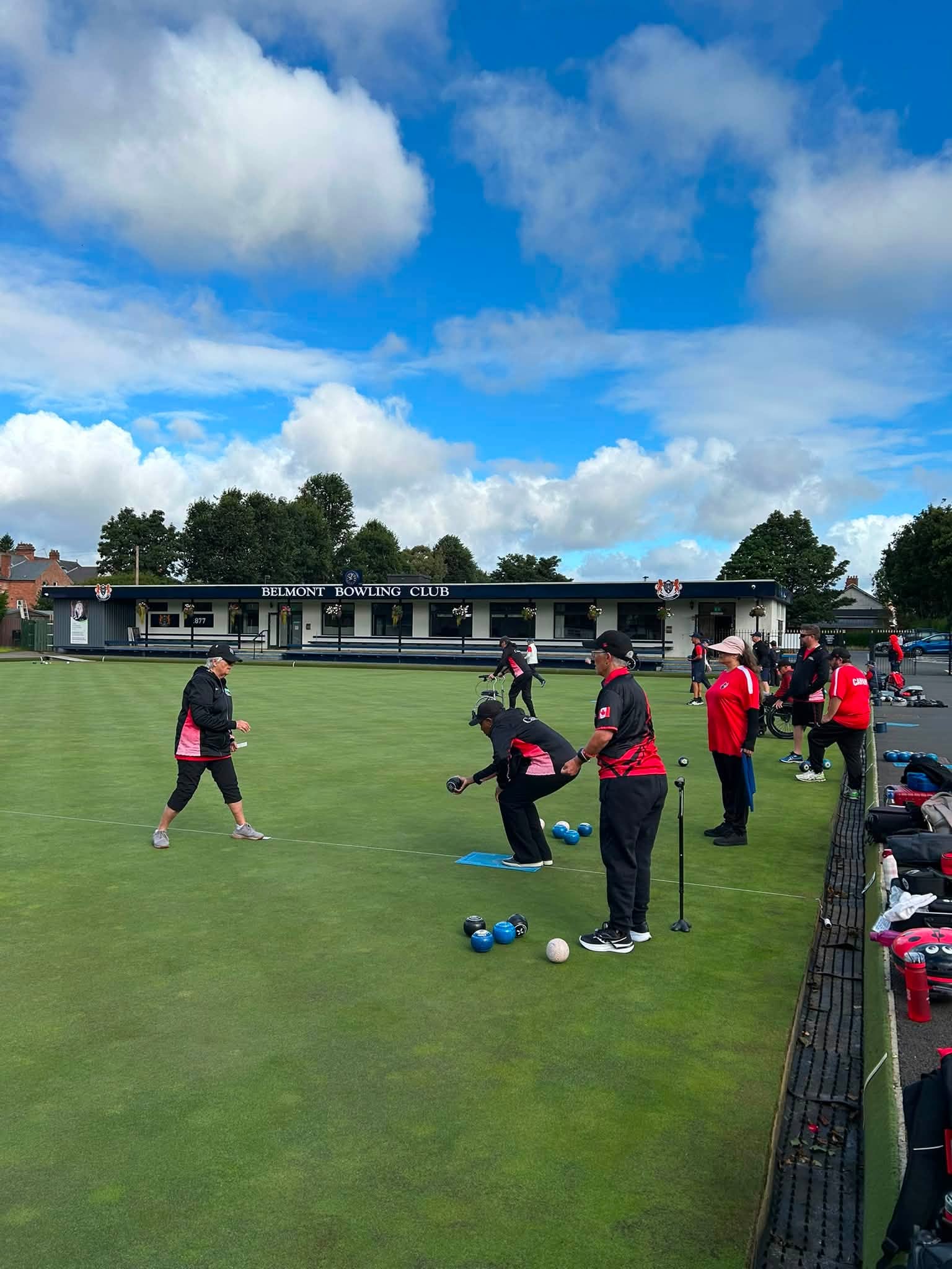 It’s Practice Day In Belfast, Northern Ireland! The Team Is Getting A Good Read ... It’s Practice Day In Belfast, Northern Ireland! The Team Is Getting A Good Read ...