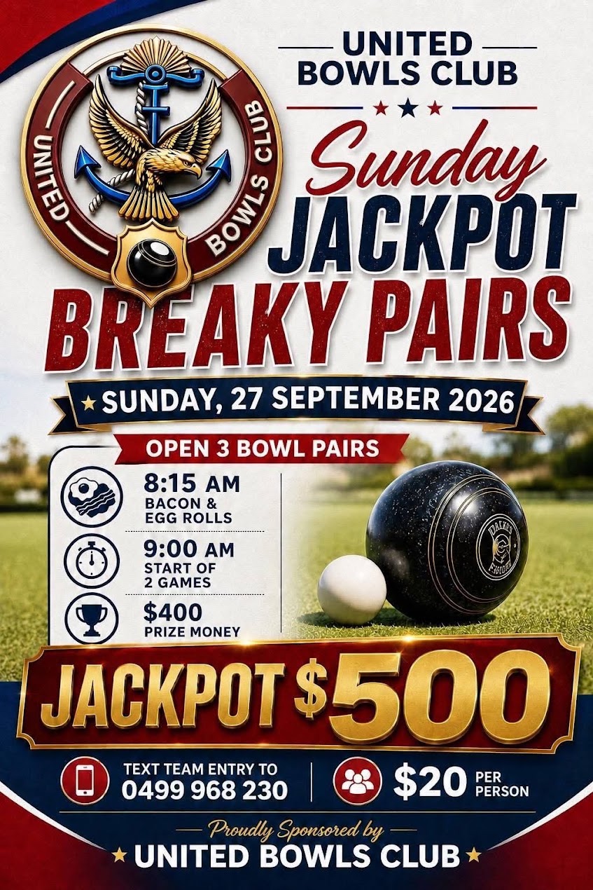 Sunday Jackpot Breaky Pairs