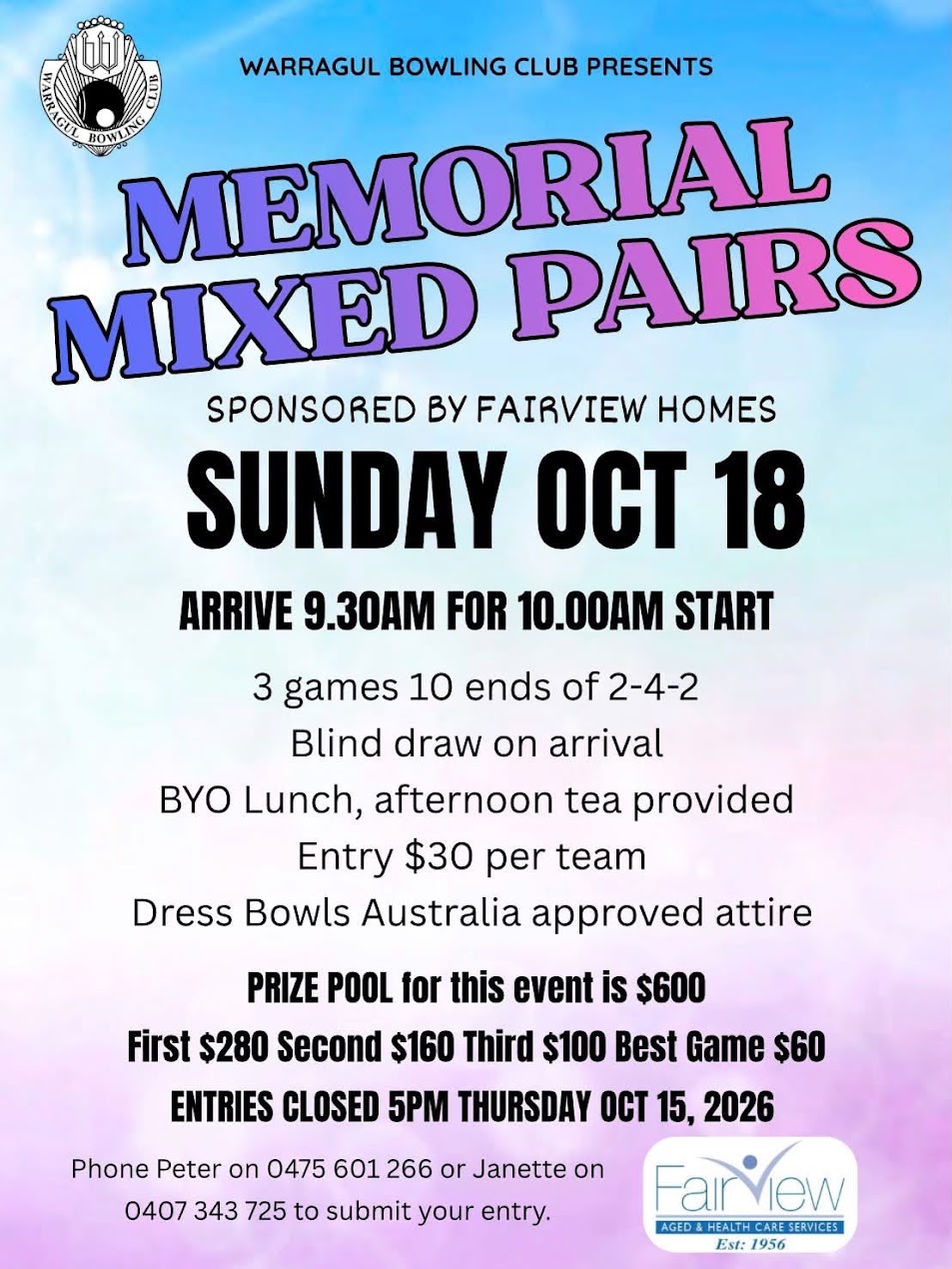 Memorial Mixed Pairs