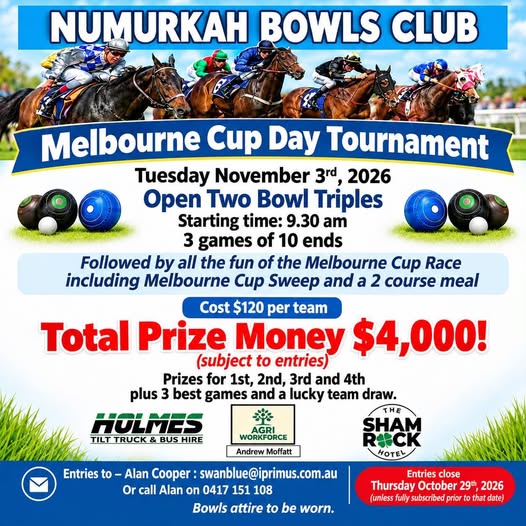 Melbourne Cup Day Tournament
