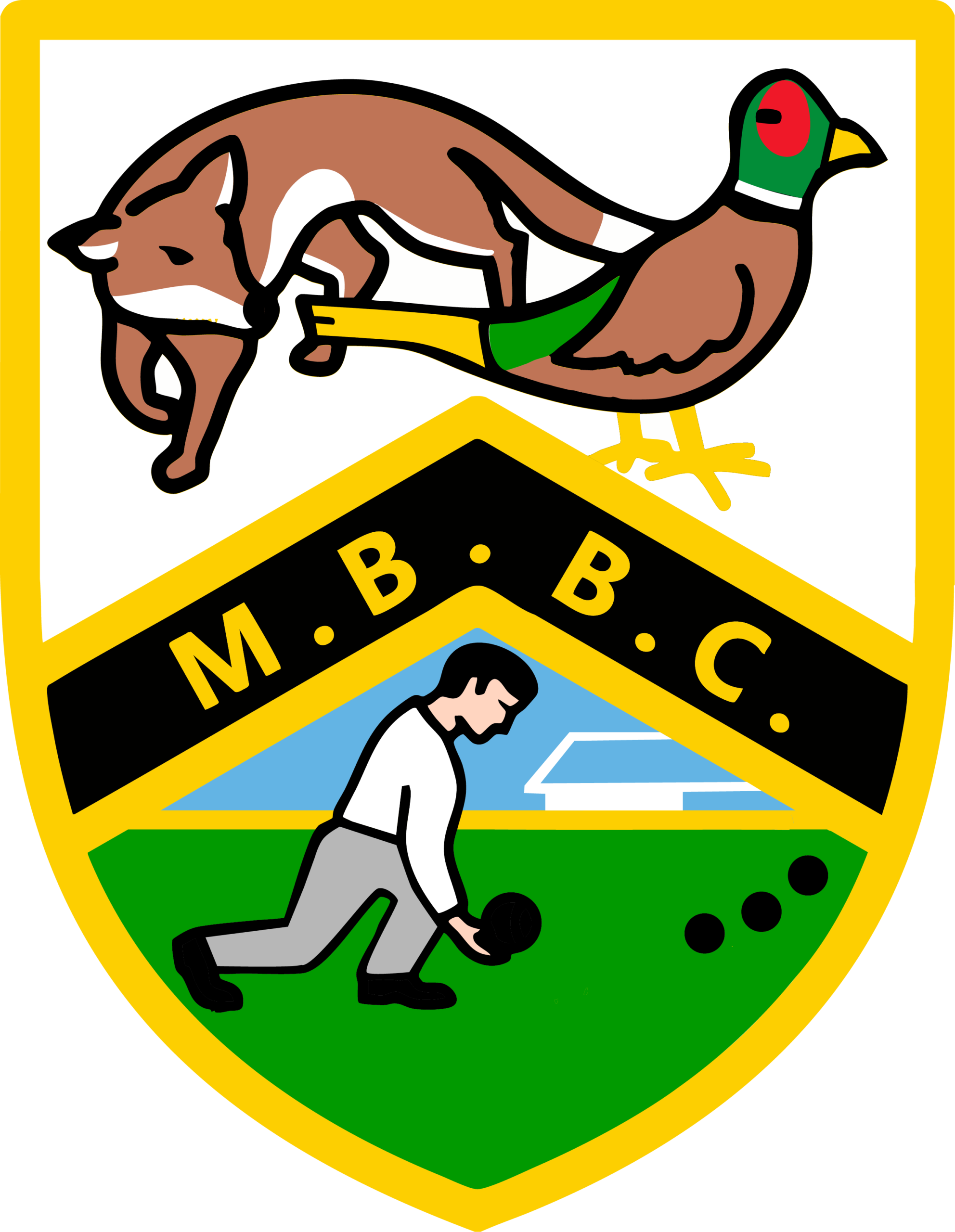 Middle Barton Bowls Club logo