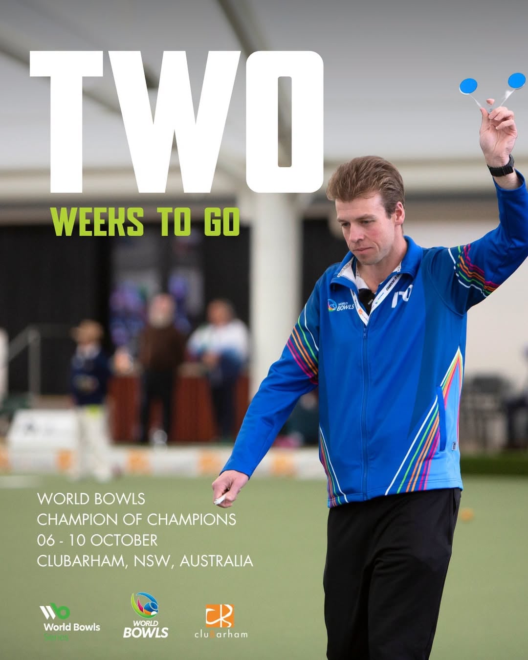 Two weeks until the next Platinum event on the World Bowls Series calendar gets …