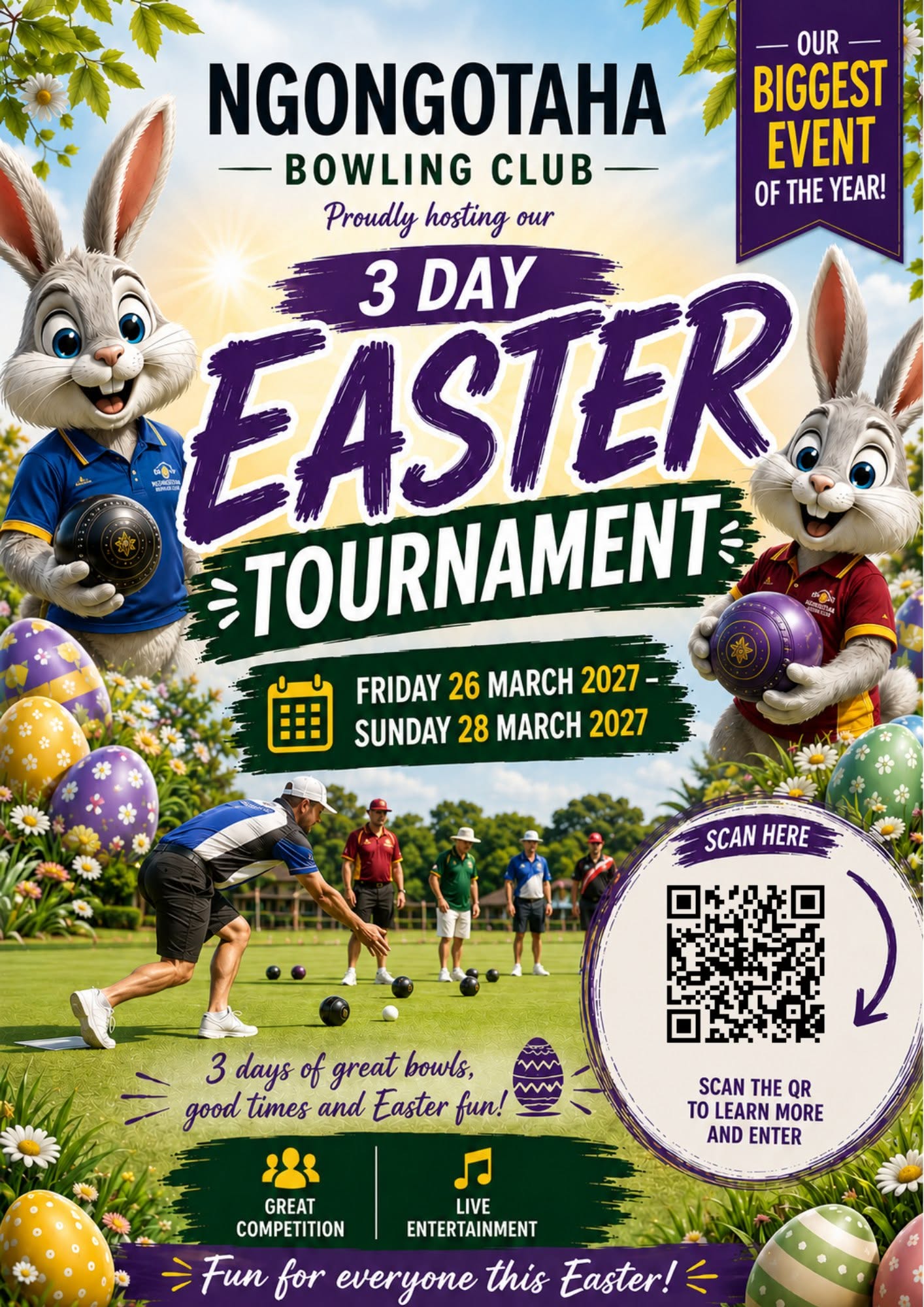 3 Day Easter Tournament