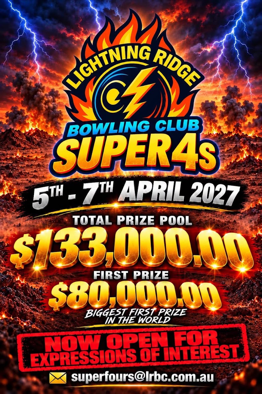 Lightning Ridge Bowling Club Super 4s