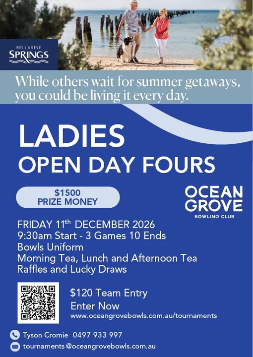 Ladies Open Day Fours