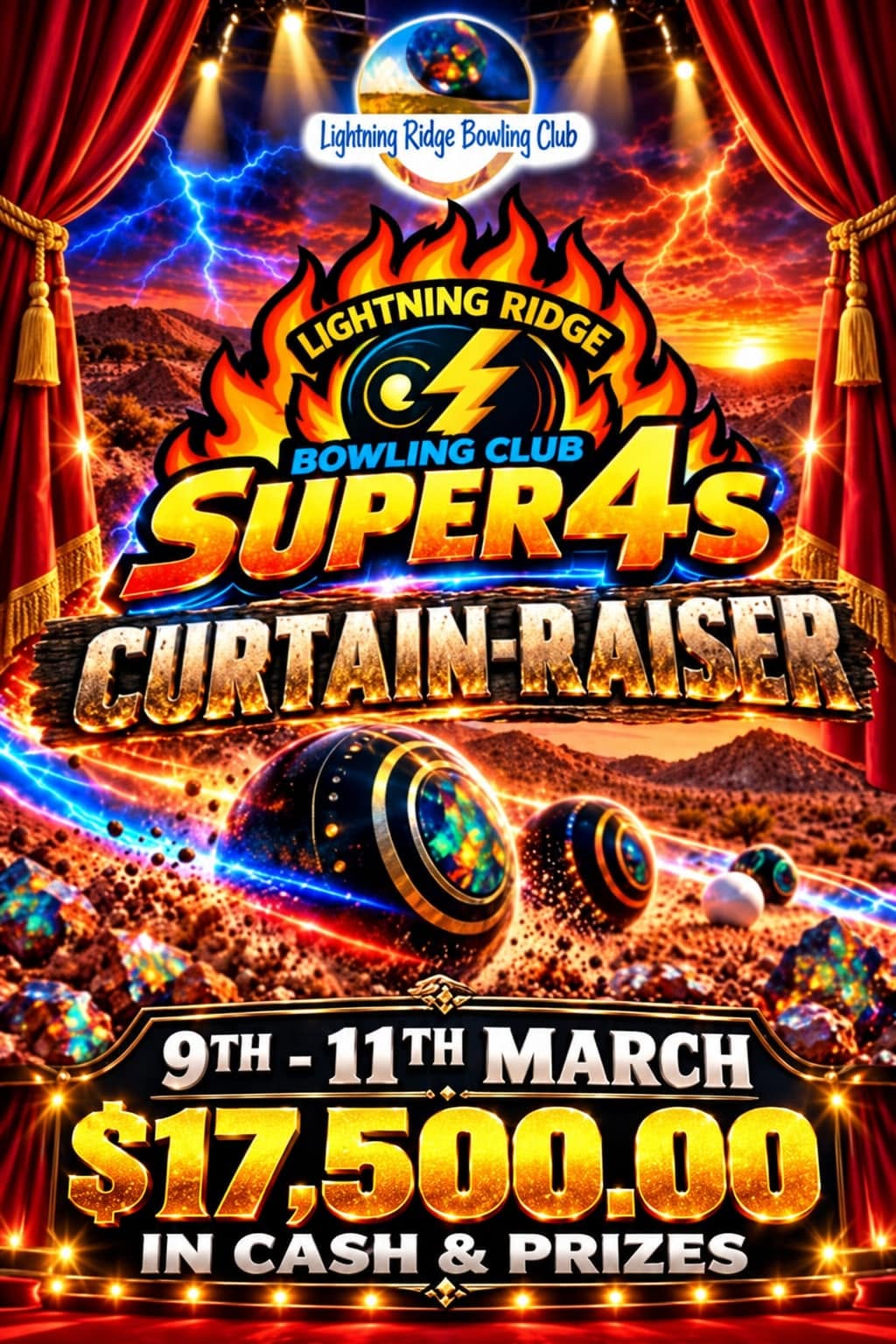 Lightning Ridge Super4s Curtain-Raiser
