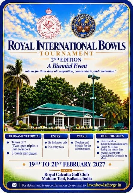 Royal International Bowls Tournament 2nd Edition