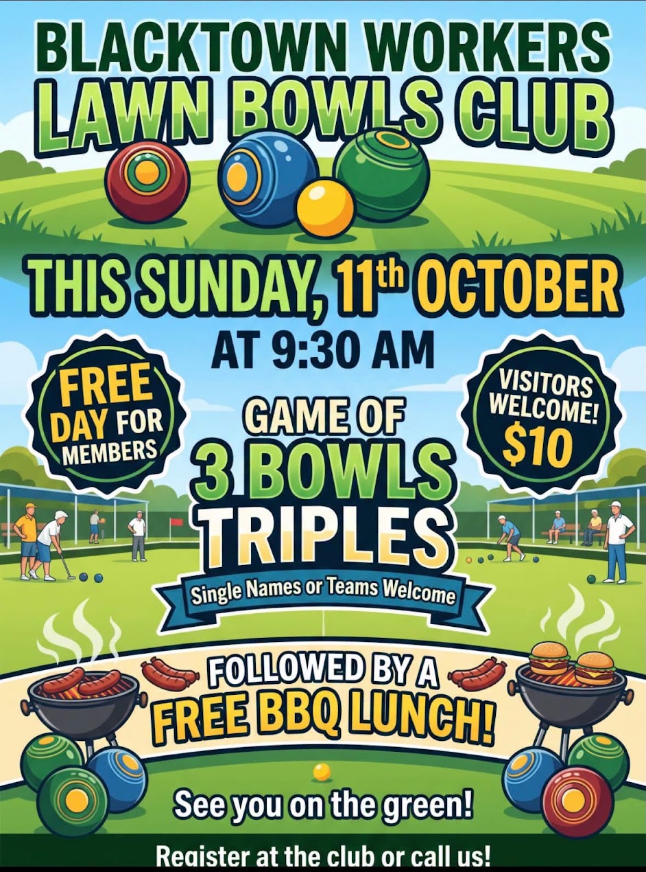 3 Bowls Triples flyer