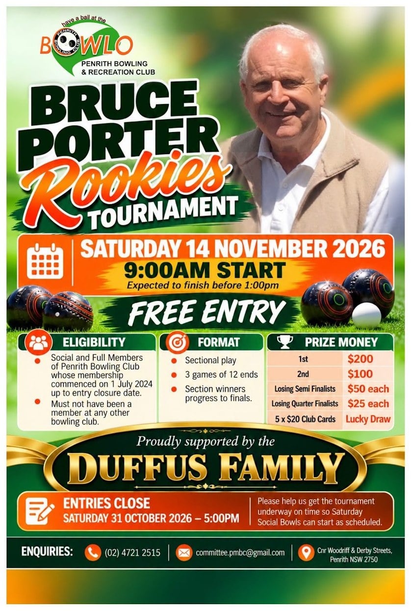Bruce Porter Rookies Tournament