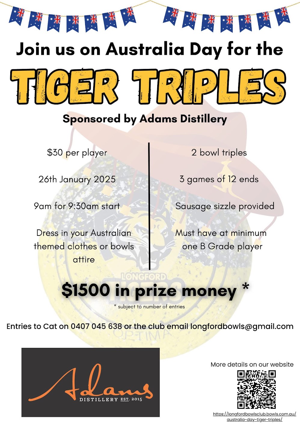 Tiger Triples flyer