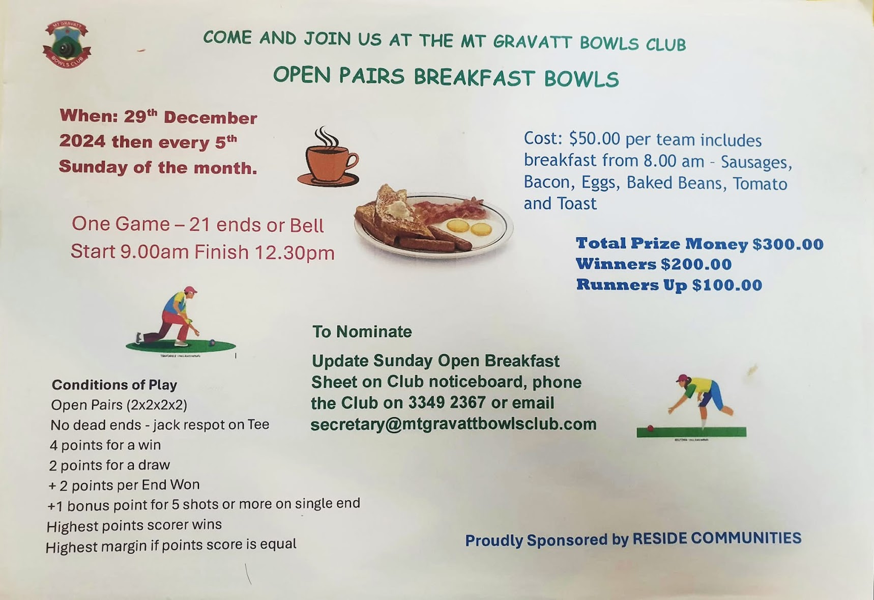 Open Pairs Breakfast Bowls