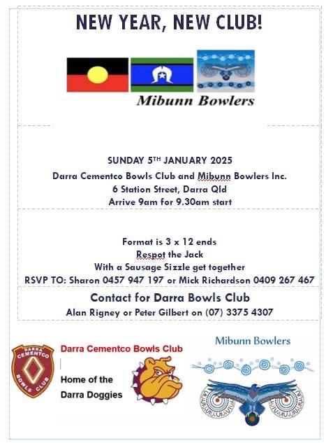 Mibunn Bowlers Tournament flyer
