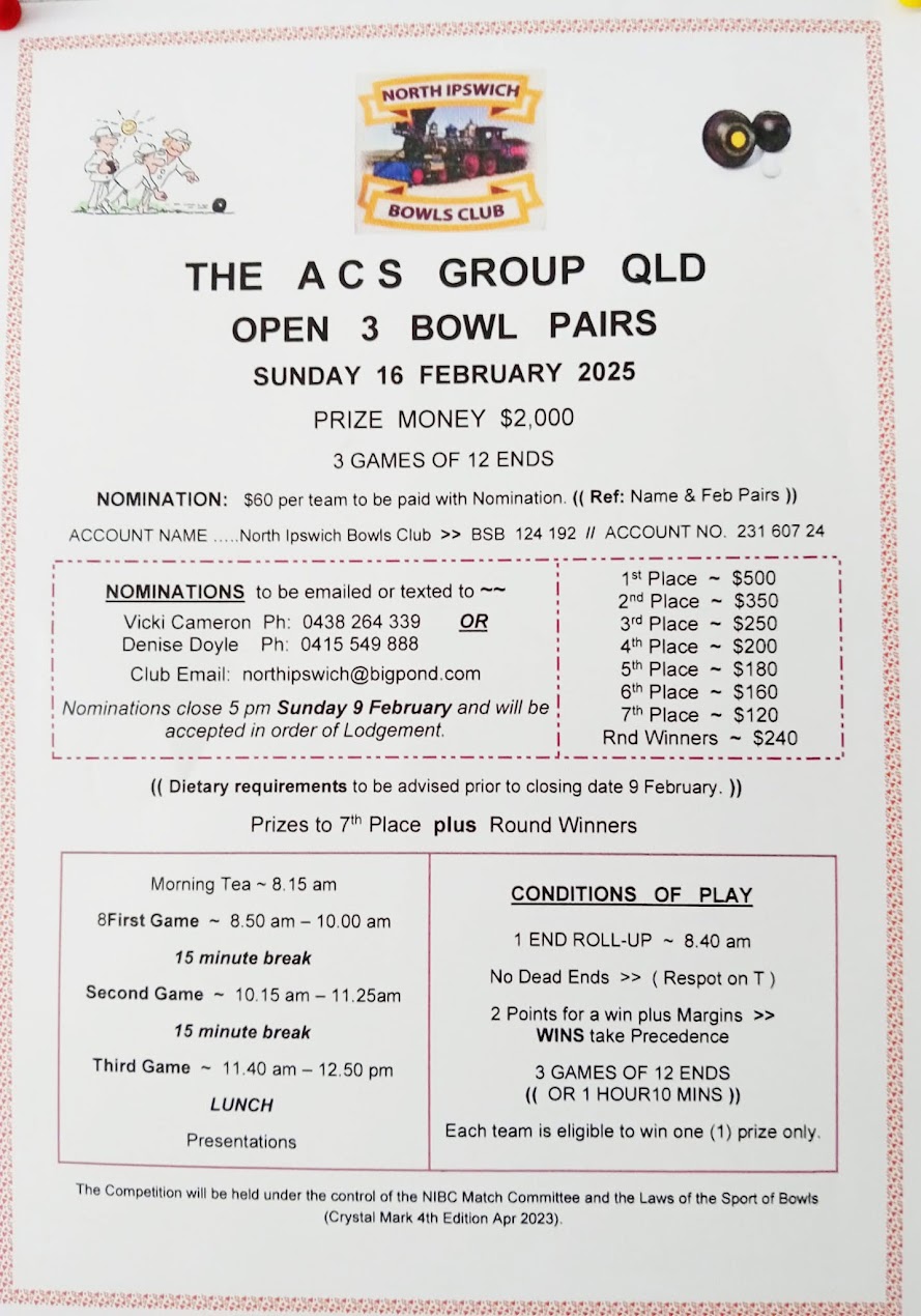 The ACS Group Open Pairs