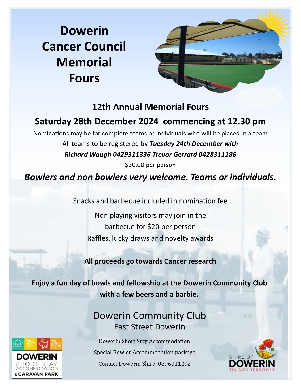 Cancer Council Memorial Fours