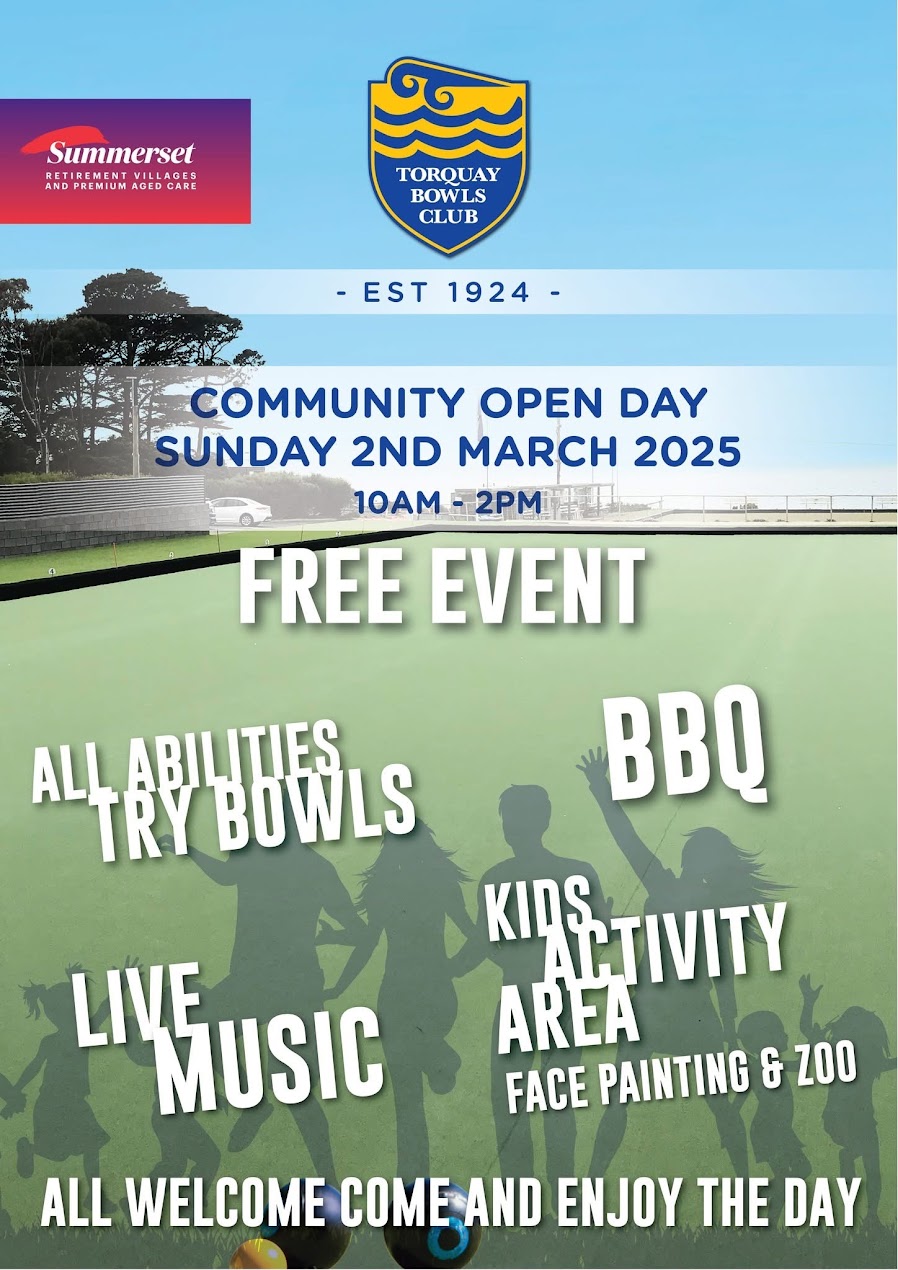 Community Open Day flyer