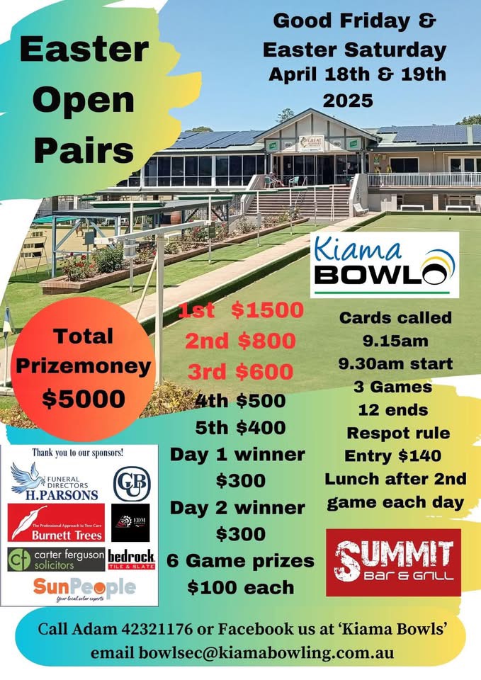 Easter Open Pairs