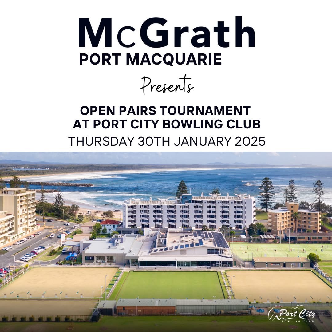 Port City Open Pairs Tournament flyer