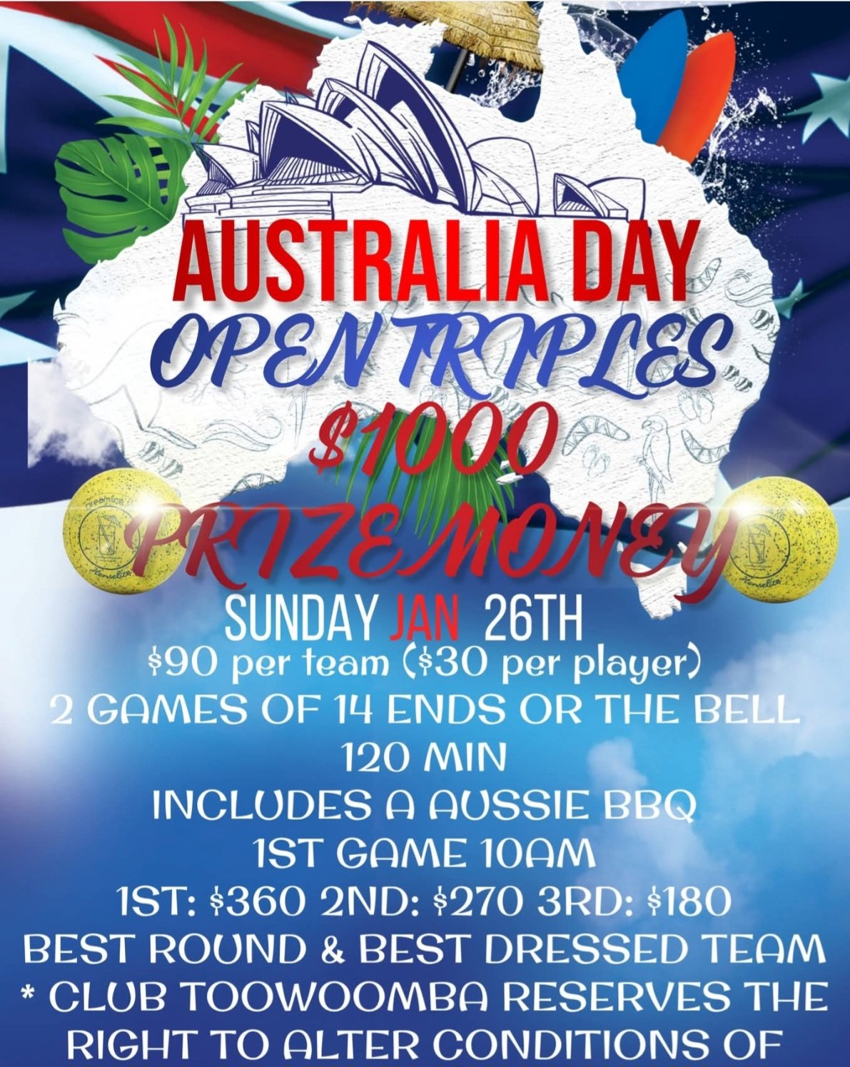 Australia Day Open Triples