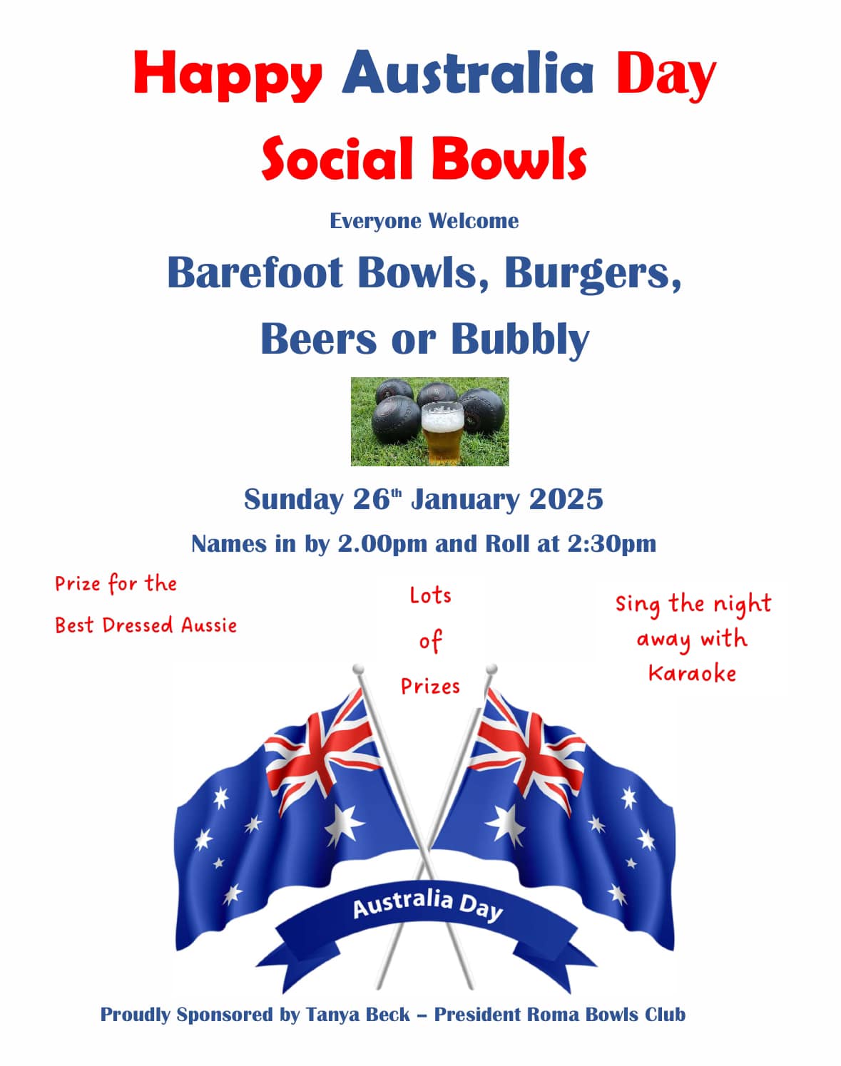 Happy Australia Day Bowls