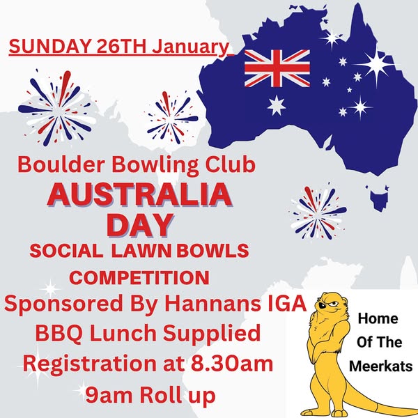 Australia Day Social Tournament