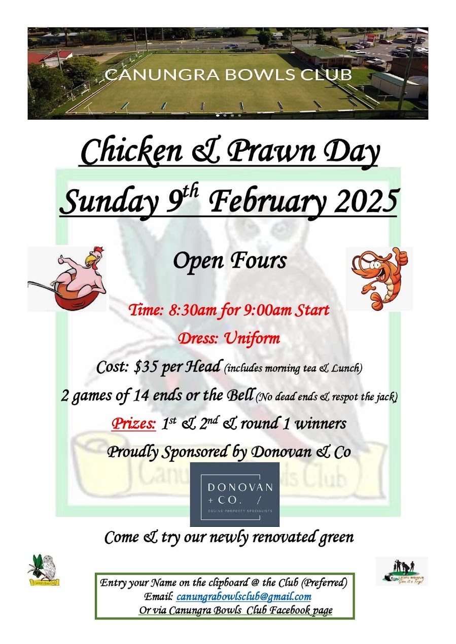 Chicken & Prawn Day flyer