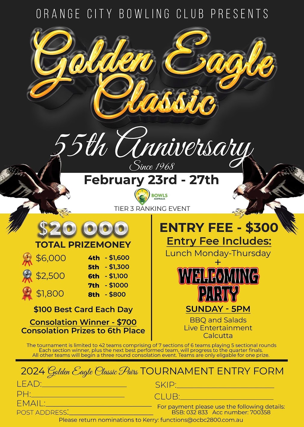 55th Golden Eagle Classic