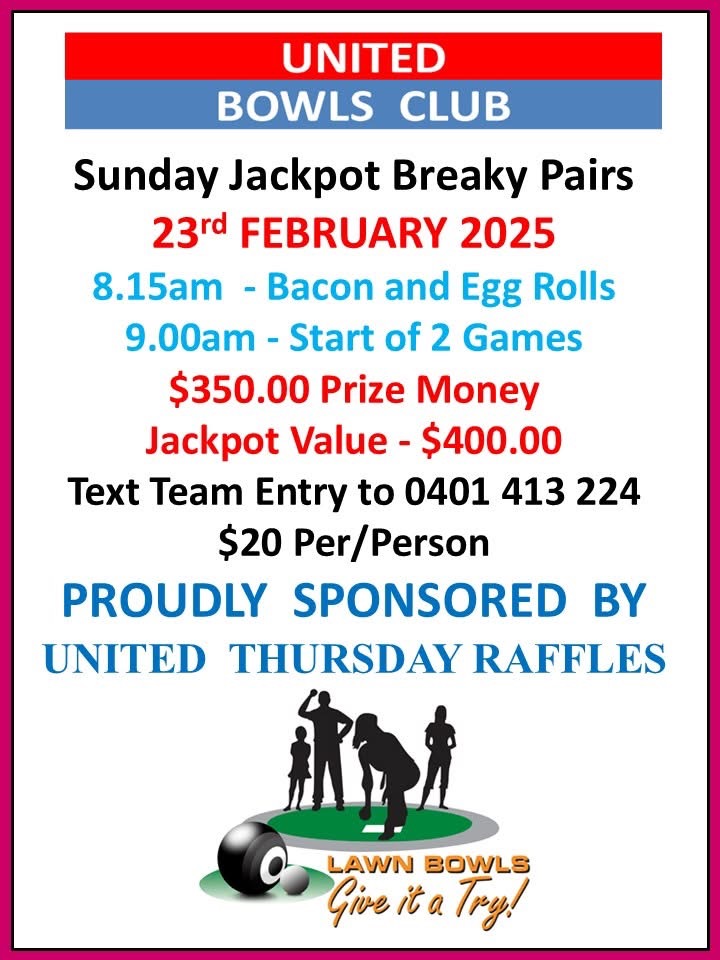 Sunday Jackpot Breaky Pairs