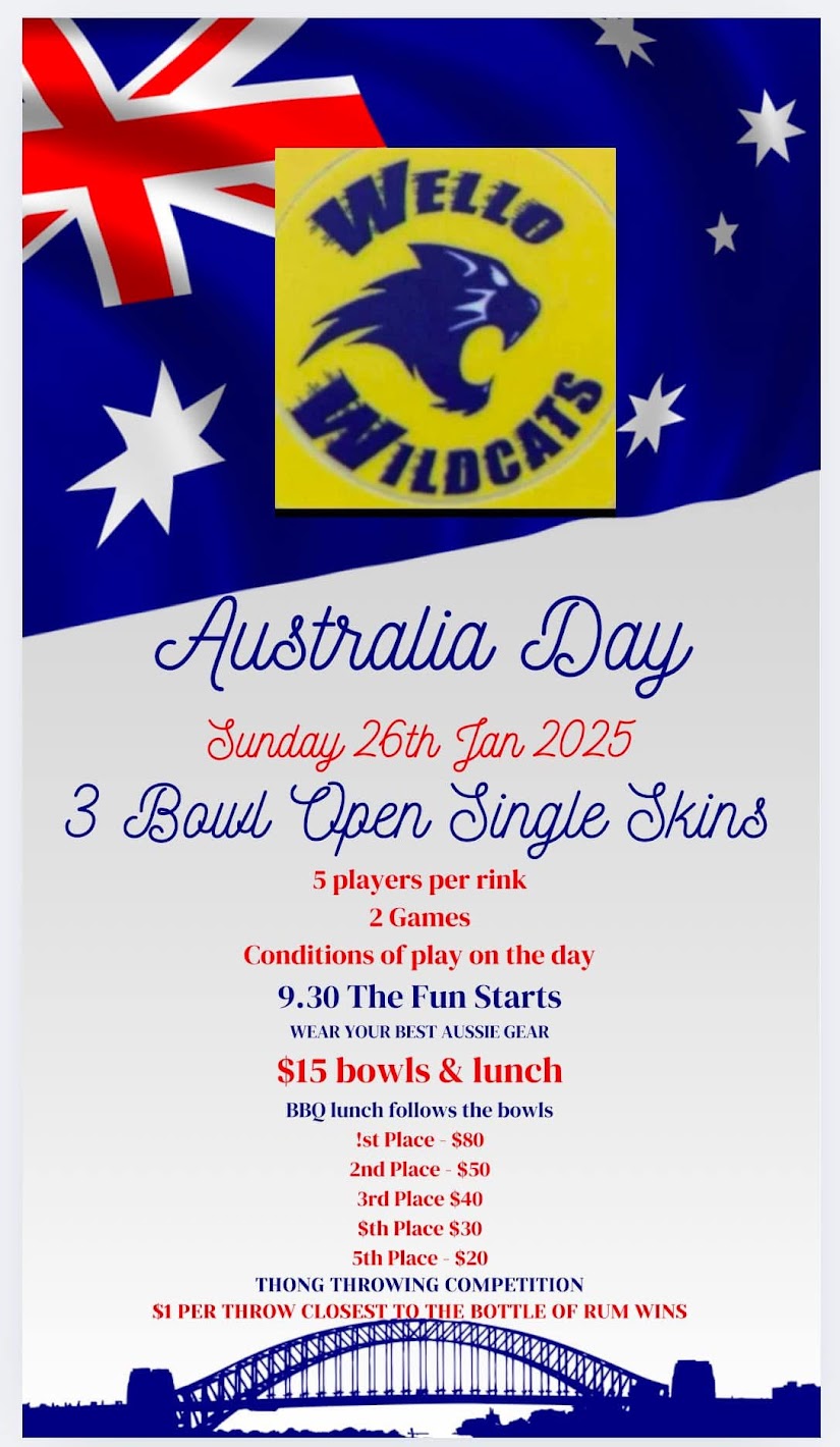 Australia Day Skins flyer