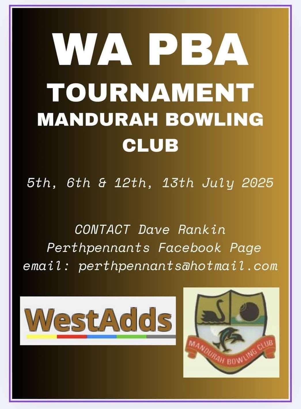 WA PBA Tournament