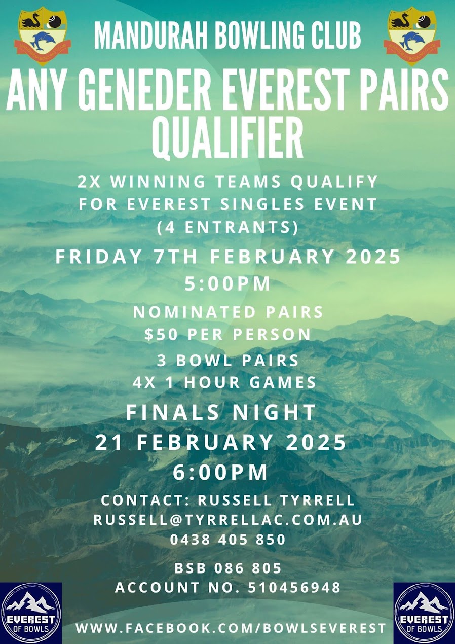 Everest Pairs Qualifier flyer