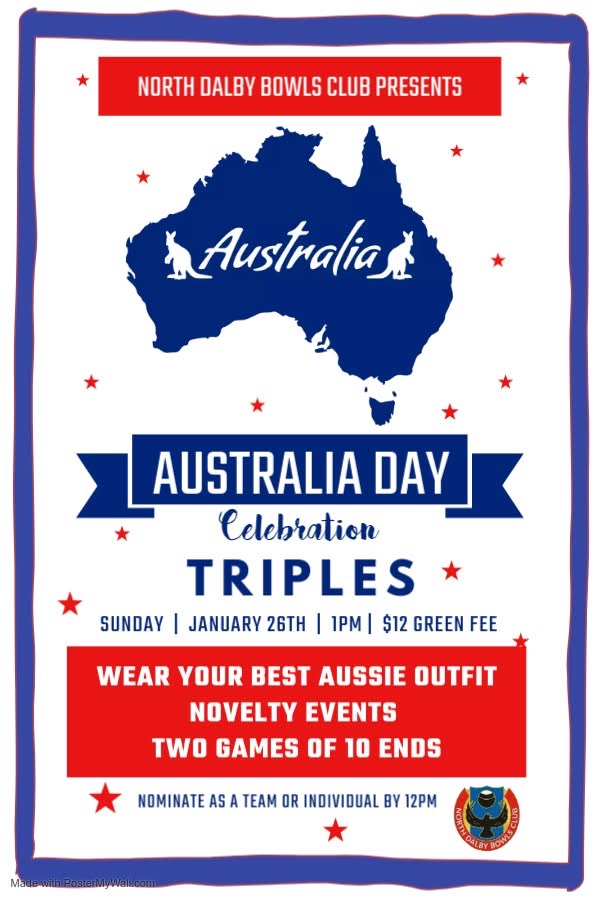 Australia Day Celebration triples