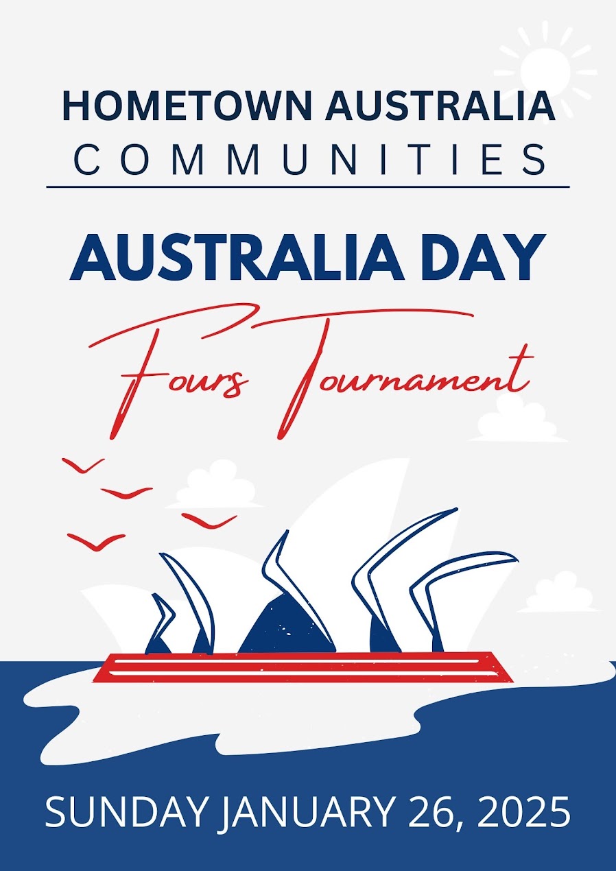 Australia Day Fours flyer