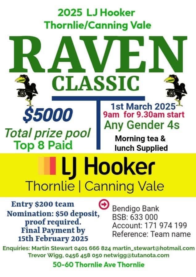Thornlie Canning Raven Classic flyer