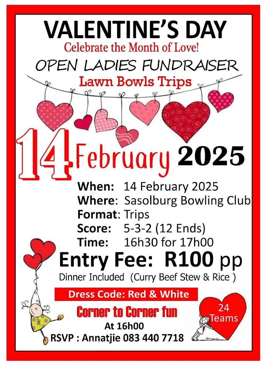 Open Ladies Fundraiser flyer