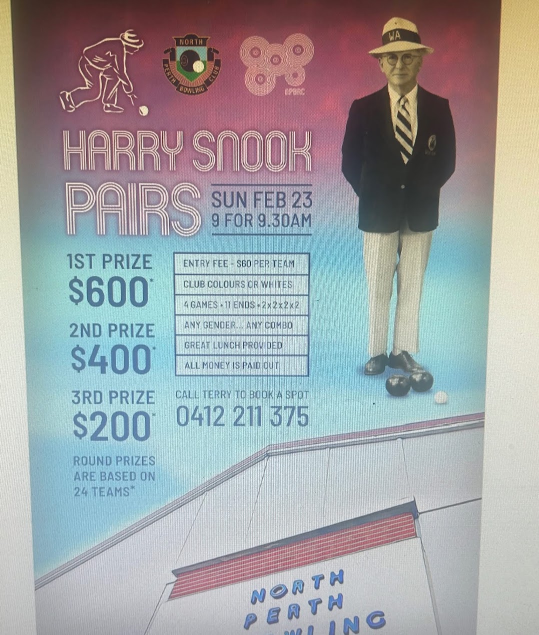 Harry Snook Pairs
