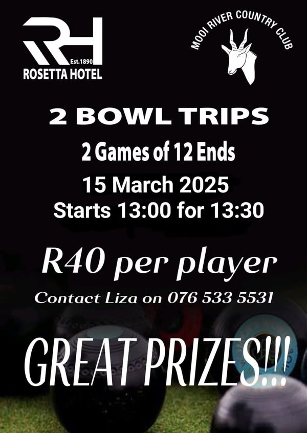Mooi River 2 Bowl Triples flyer