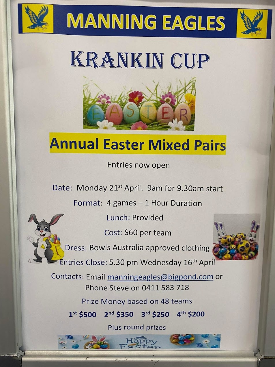 Krankin Cup flyer