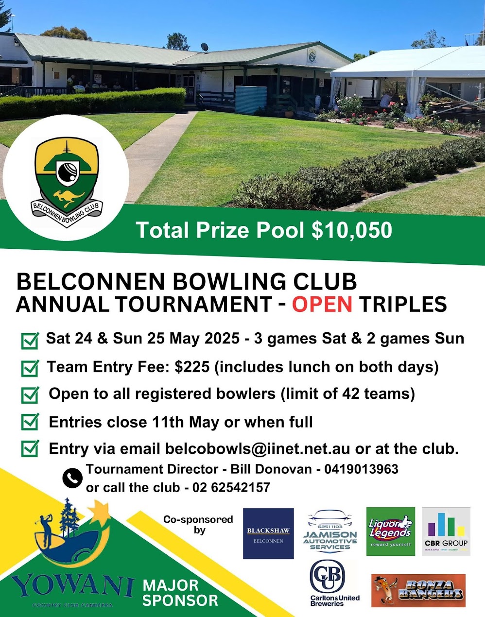 Annual Open Triples 2025