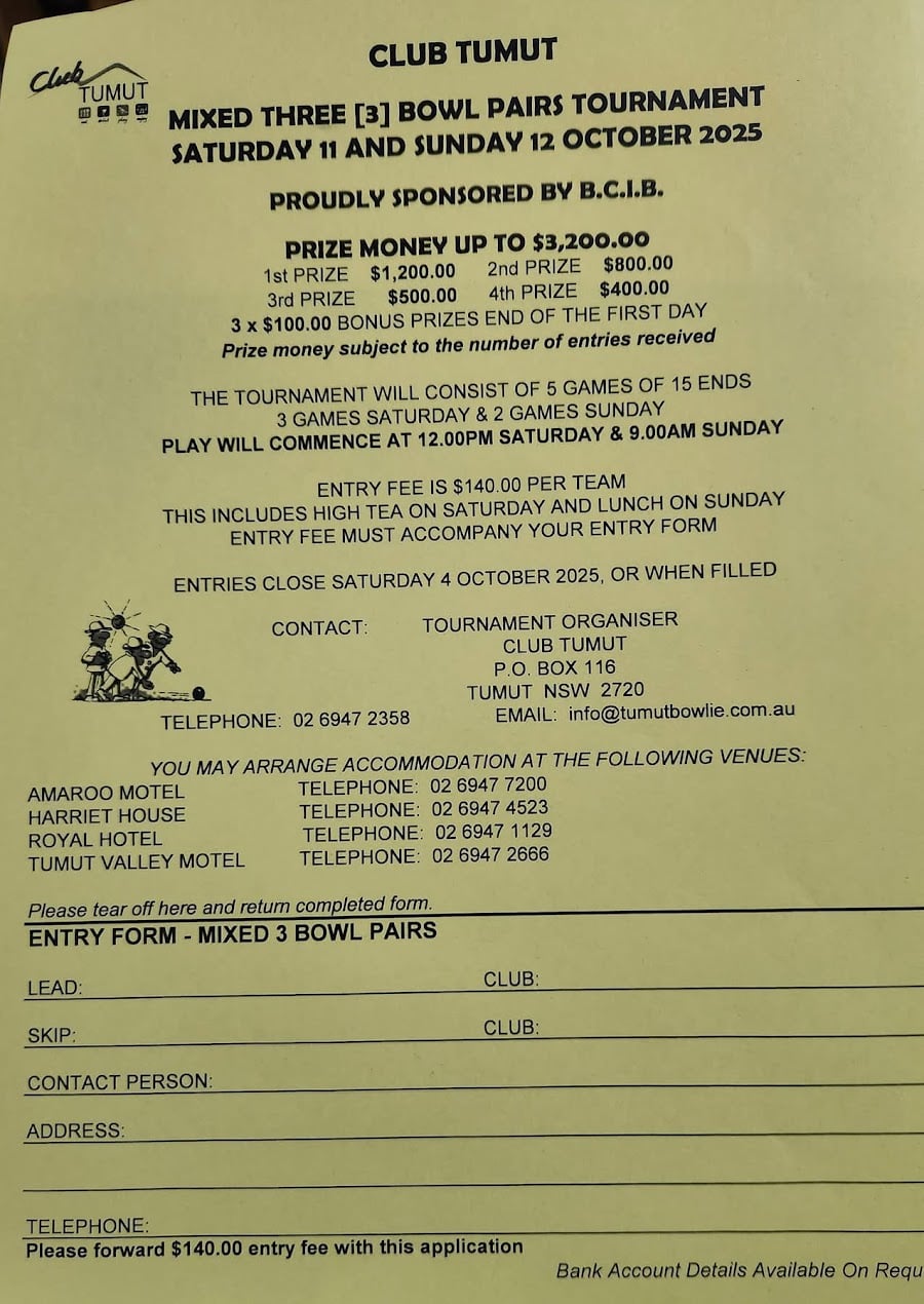 BCIB Mixed Three Bowl Pairs flyer