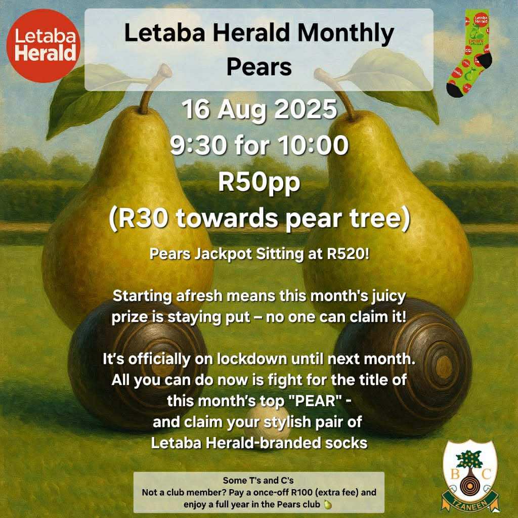 Letaba Herald Monthly Pears