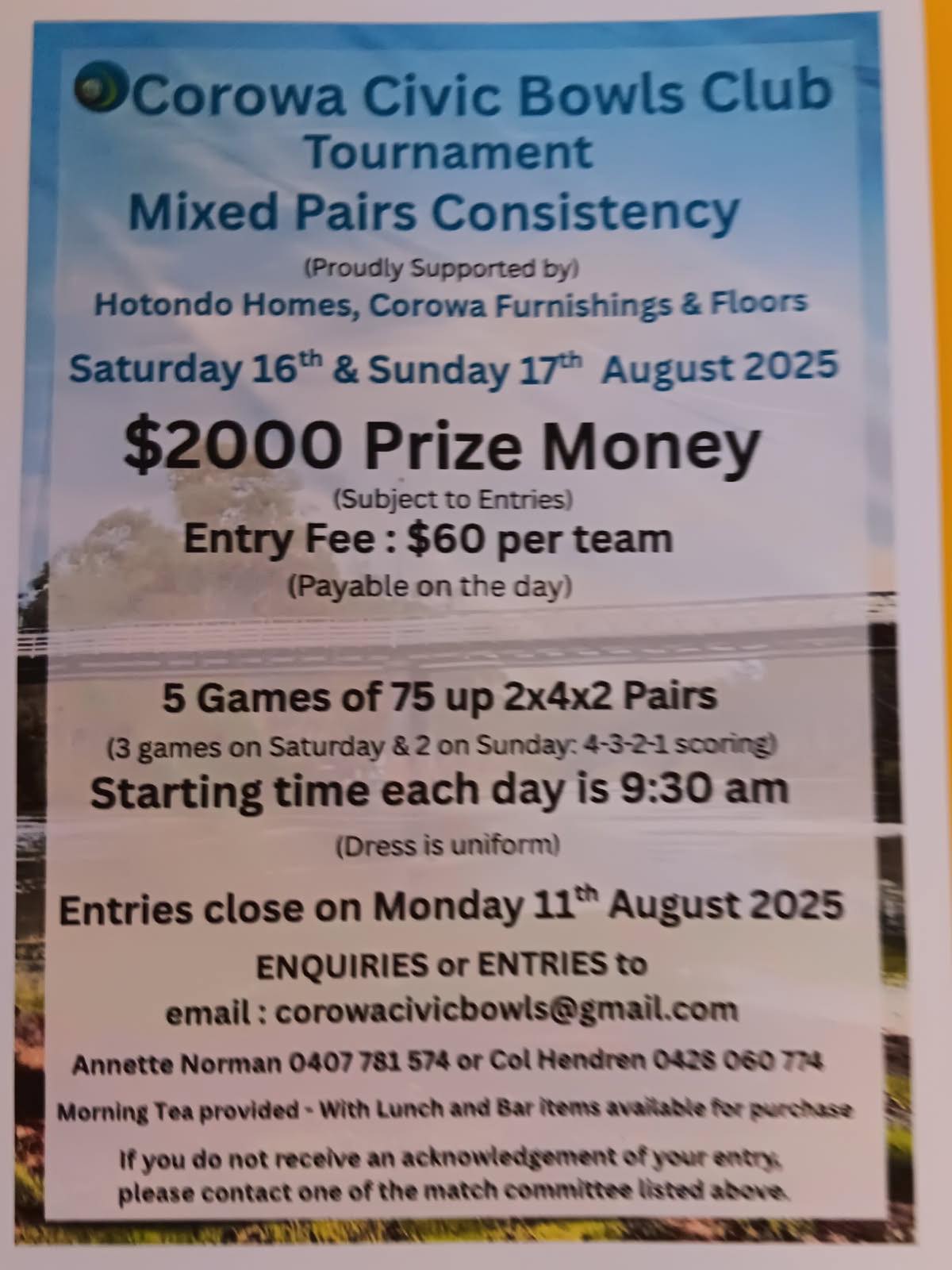 Mixed Pairs Consistency