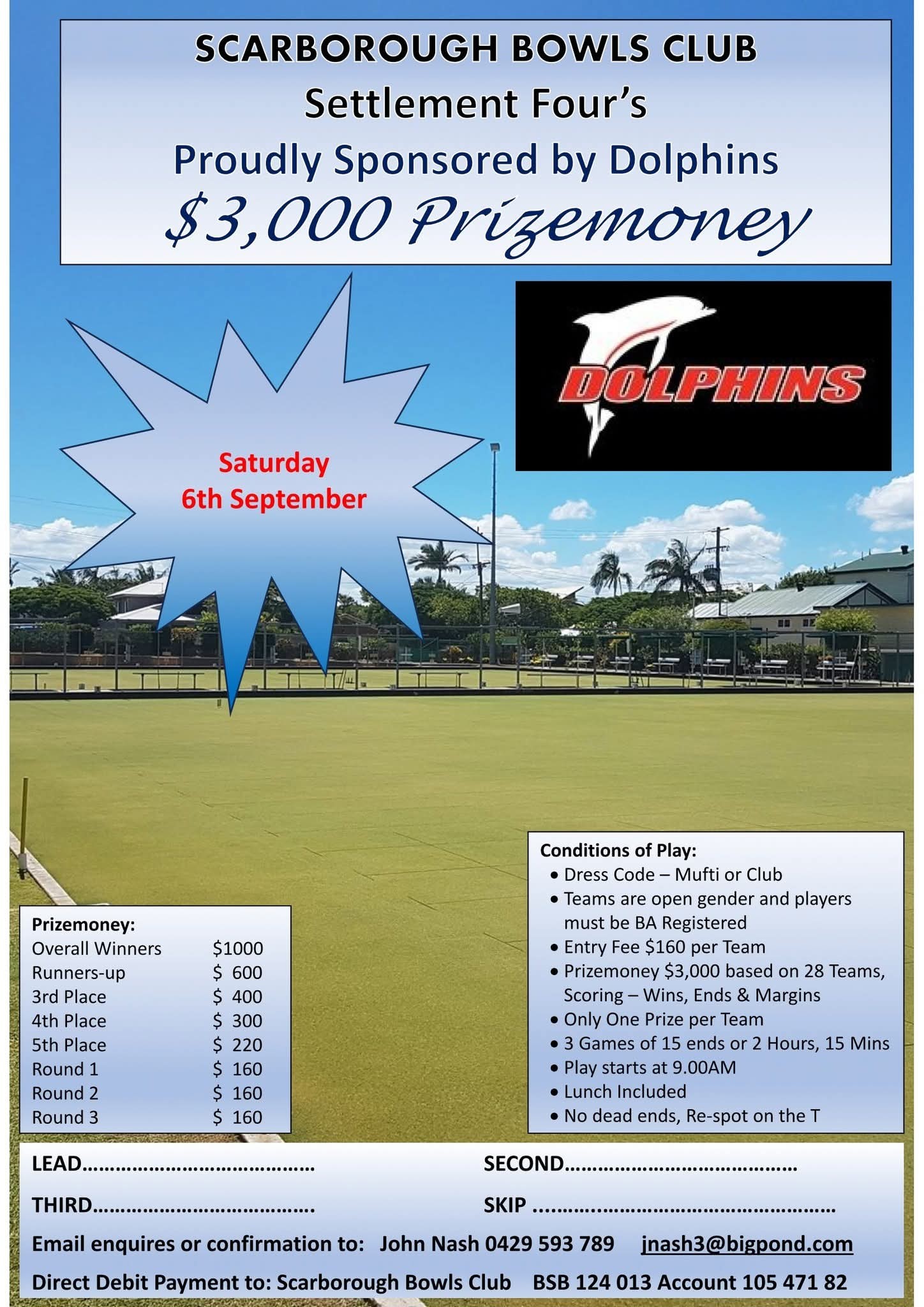 Settlement Fours flyer