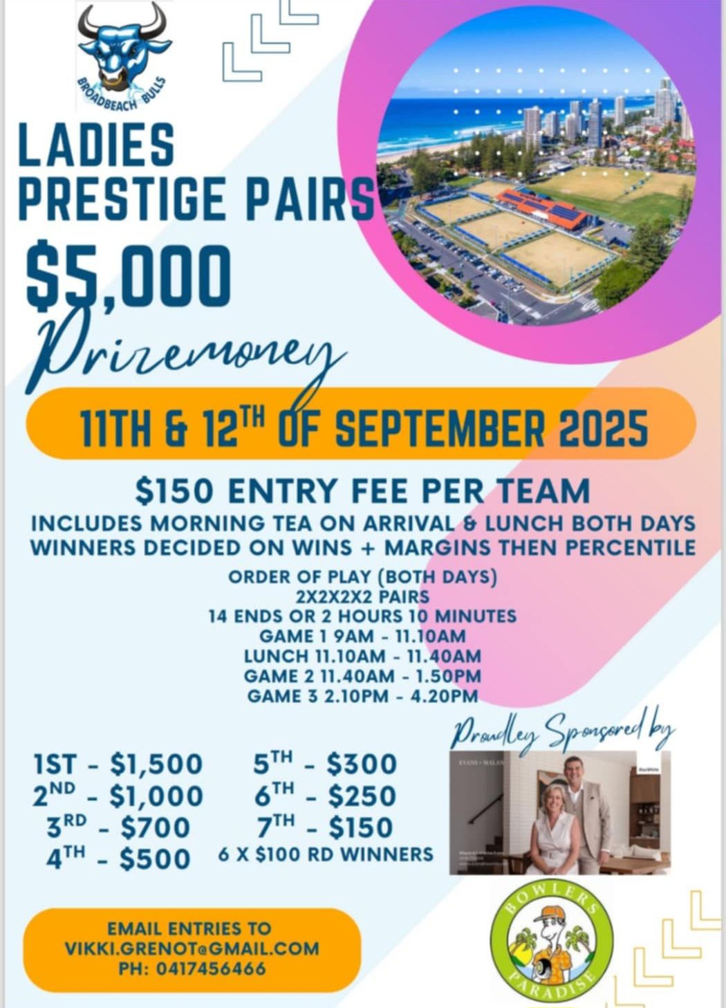 Ladies Prestige Pairs