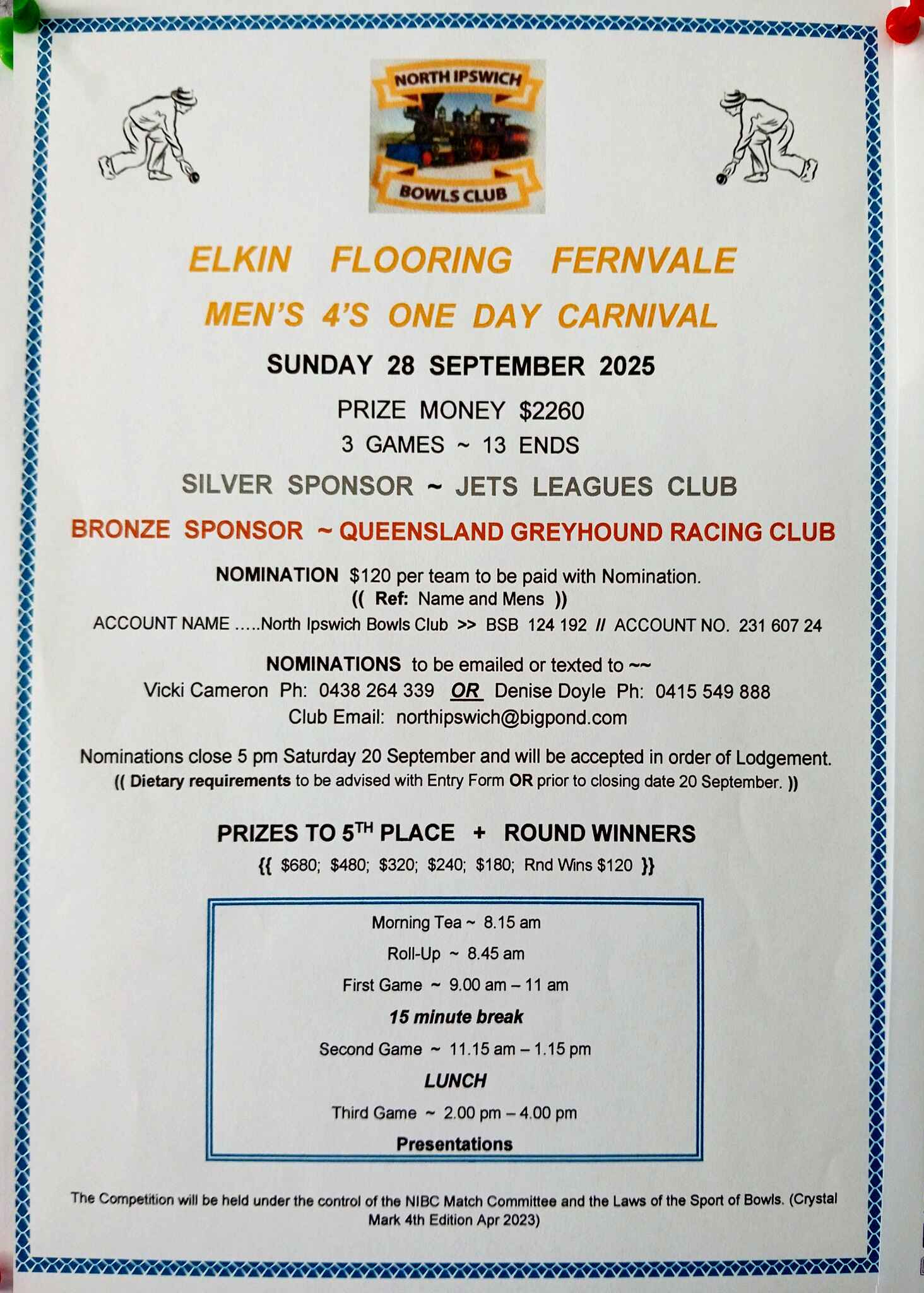 Mens 4s One Day Carnival